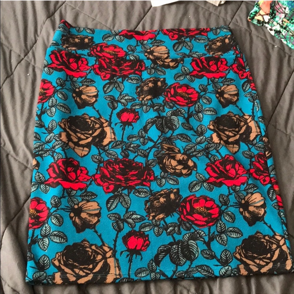 LuLaRoe Cassie rose print XL